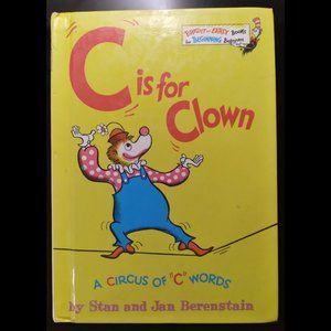 Berenstain Bears Original 1972 'C is for Clown by Stan and Jan Berenstain